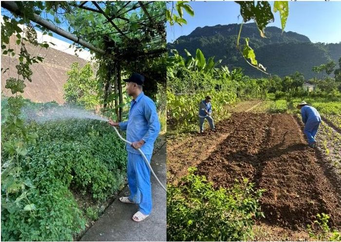 Học viên tại Cơ sở cai nghiện ma túy số 2 tỉnh Thanh Hóa.