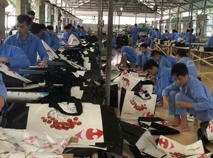 Học viên được đào tạo nghề để làm lại cuộc đời.