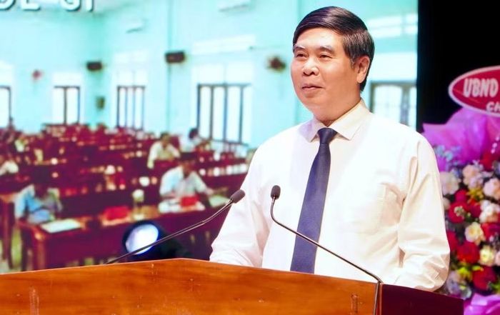 Ông Lâm Hải Giang, Phó Chủ tịch UBND tỉnh Gia Lai phát biểu tại Hội nghị.