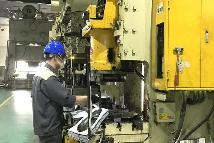 Thành phố Hà Nội đang tiếp tục thúc đẩy đổi mới công nghệ, chuyển đổi số, phát triển sản phẩm công nghiệp chủ lực và tăng liên kết giữa doanh nghiệp trong nước với khu vực đầu tư trực tiếp nước ngoài (FDI). (Ảnh: Diệp Anh)