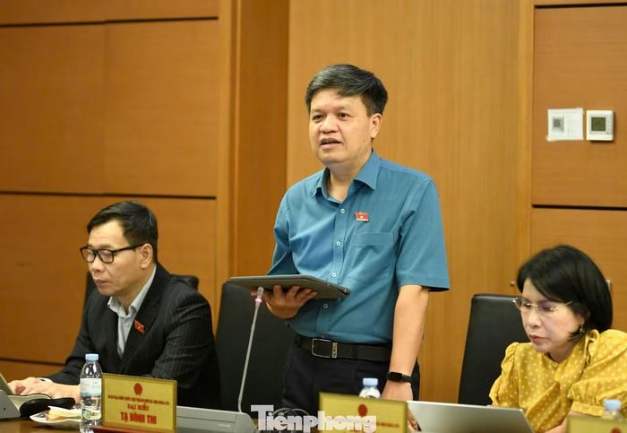 Đại biểu Tạ Đình Thi. Ảnh: Như Ý.