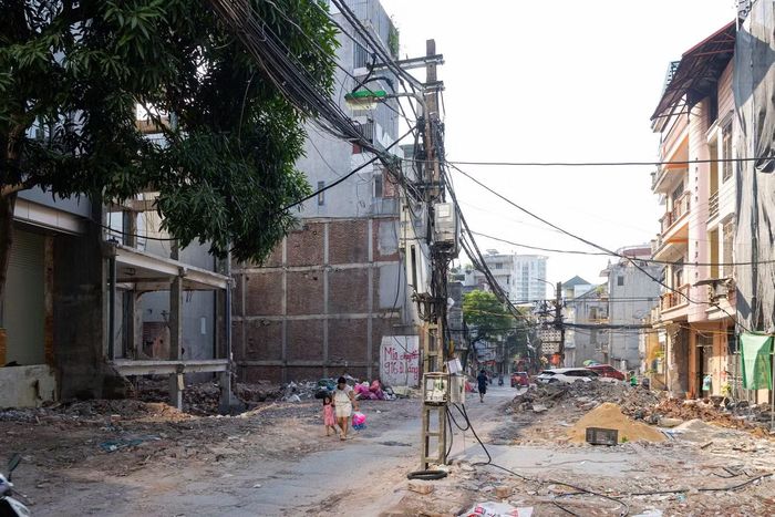 Việc tháo dỡ hoàn tất mở ra mặt bằng mới, sẵn sàng để triển khai xây dựng.