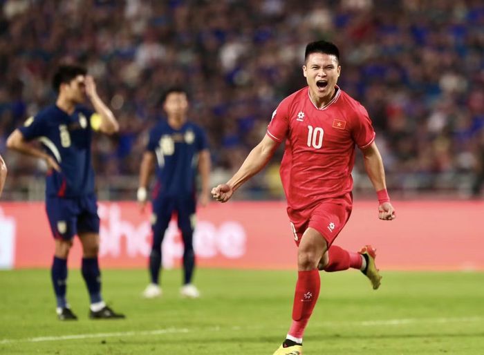 Đội tuyển Việt Nam từng ngược dòng đánh bại Thái Lan ngay tại Rajamangala ở chung kết ASEAN Cup 2024