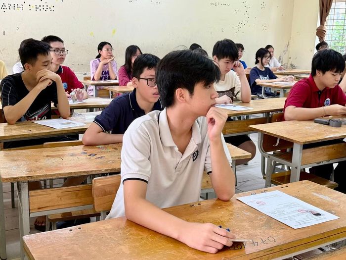 Thí sinh dự kỳ thi tuyển sinh lớp 10 tại Hà Nội năm học 2025 - 2026.