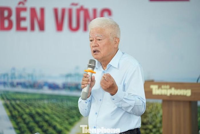  Ông Nguyễn Trí Ngọc - nguyên Cục trưởng Cục Trồng trọt, Phó Chủ tịch thường trực Tổng hội Nông nghiệp và Phát triển nông thôn Việt Nam. Ảnh: Dương Triều. 