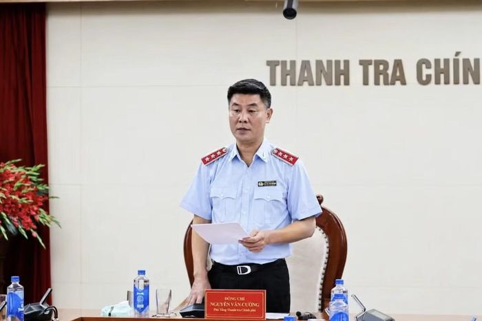 Phó Tổng Thanh tra Chính phủ Nguyễn Văn Cường - người ký ban hành kết luận thanh tra (Ảnh: Phương Hiếu).