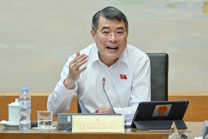 Thủ tướng Chính phủ Lê Minh Hưng phát biểu tại Phiên thảo luận tổ 11 chiều 19/8.