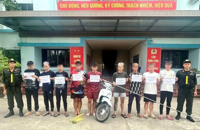 Nhóm thanh niên có liên quan trong vụ hỗn chiến bị tạm giữ