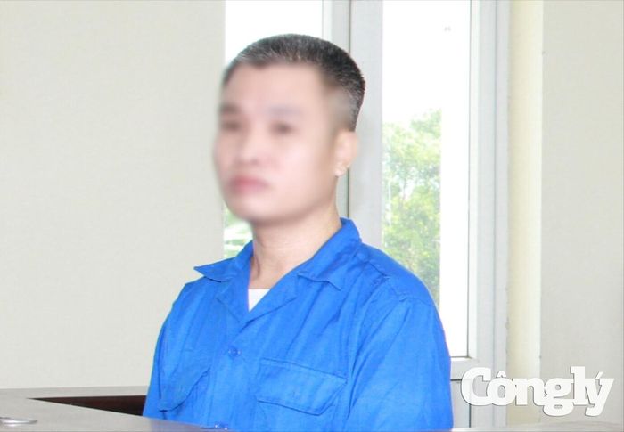 Bị cáo Phạm Văn Tuyên tại phiên tòa.