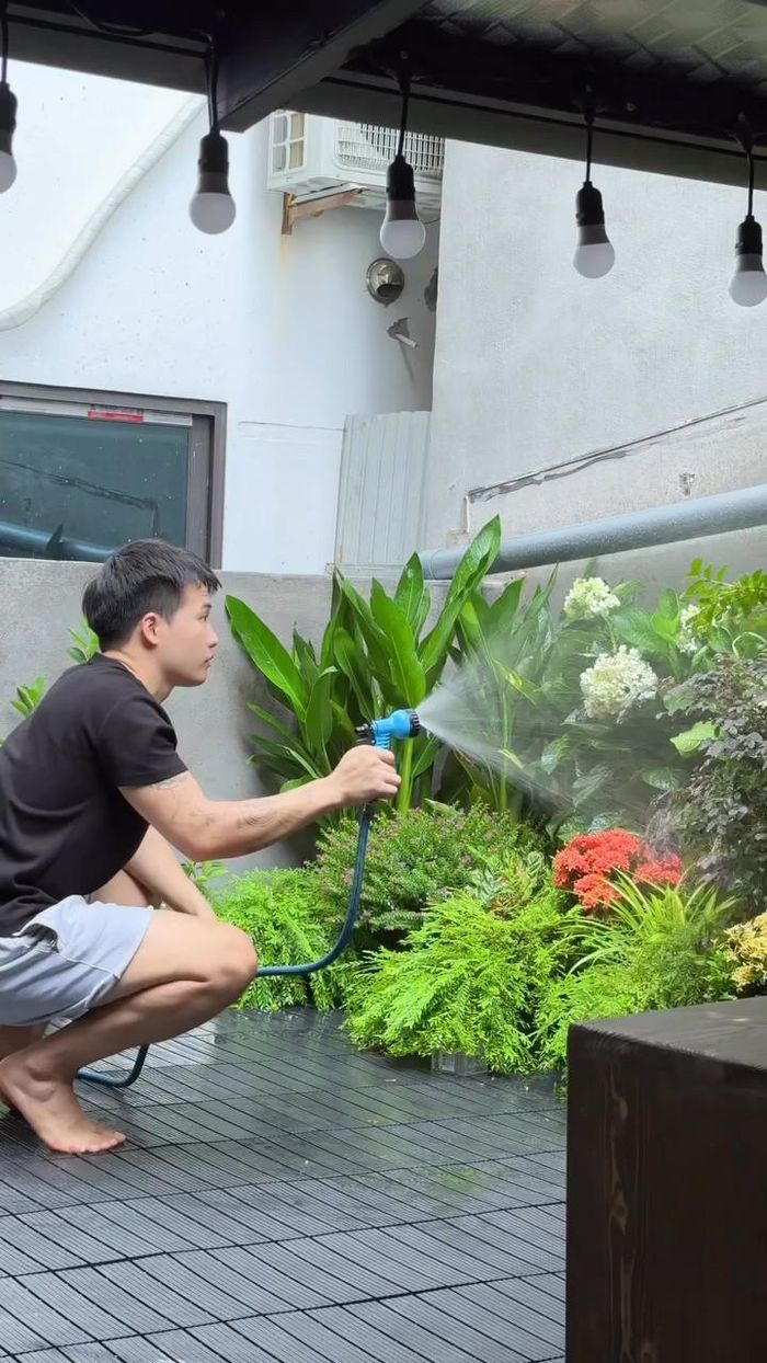 Tổ ấm nhỏ hạnh phúc của vợ chồng anh Toàn