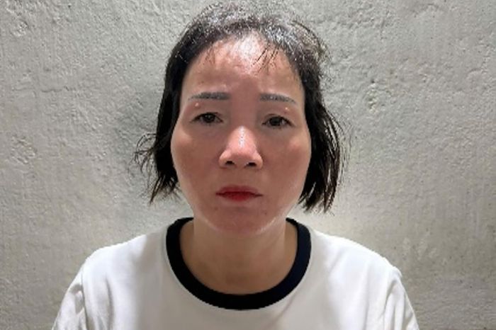 Bị can Nguyễn Thị Dung. Ảnh: Công an tỉnh Quảng Ninh