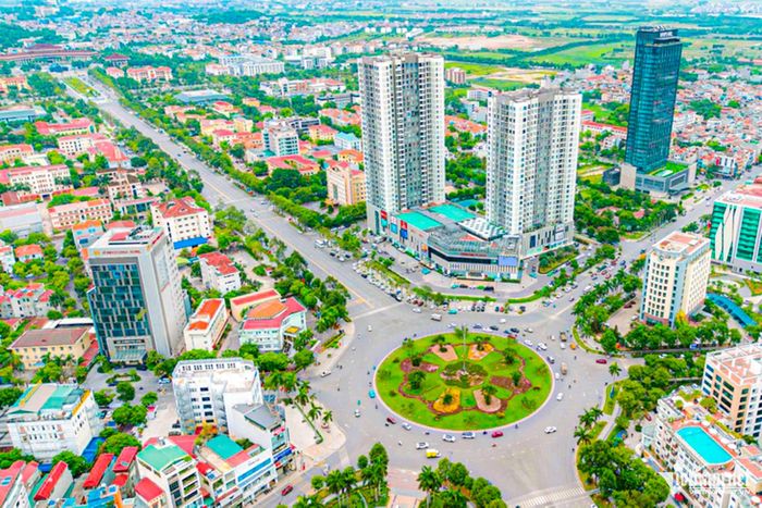 Một góc phường Kinh Bắc, tỉnh Bắc Ninh.