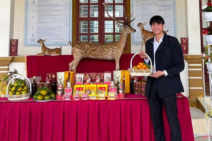 Đến nay, HTX Đầu tư và phát triển nhung hươu Hương Sơn do anh Nguyễn Hồng Tiệp sáng lập đã có 4 sản phẩm đạt chuẩn OCOP.