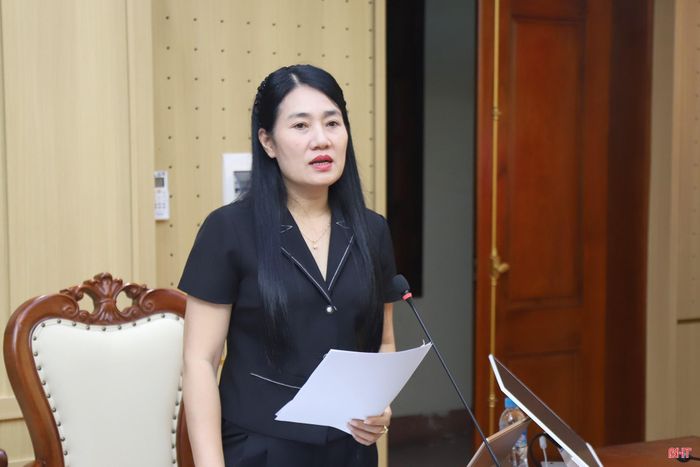 Đồng chí Nguyễn Thị Việt Hà - Phó Chủ tịch HĐND tỉnh...