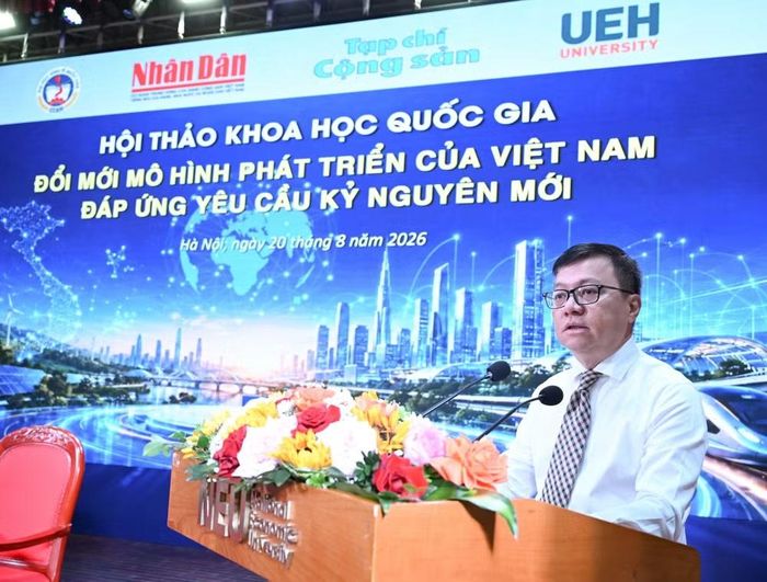 Ông Lê Quốc Minh, Ủy viên Trung ương Đảng, Tổng Biên tập Báo Nhân Dân, Phó Trưởng Ban Tuyên giáo Trung ương, Chủ tịch Hội Nhà báo Việt Nam. (Ảnh: BND)