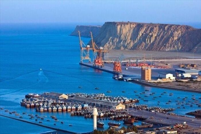Cảng biển Chabahar tại Iran. Ảnh: IRNA/TTXVN