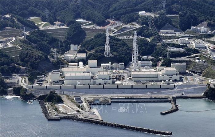 Nhà máy điện hạt nhân Onagawa tại tỉnh Miyagi, đông bắc Nhật Bản. Ảnh: Kyodo/TTXVN