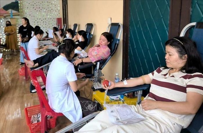 Ngày hội thu hút đông đảo cán bộ, lực lượng vũ trang, đoàn viên, hội viên và nhân dân 6 xã Hướng Hiệp, Đakrông, Ba Lòng, La Lay, Tà Rụt và Hướng Lập tham gia. Ảnh: TTXVN phát