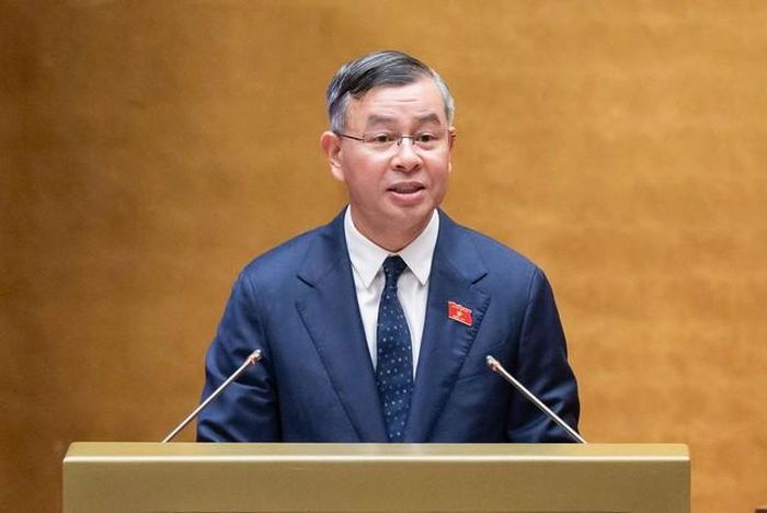 Bộ trưởng Bộ Tài chính Ngô Văn Tuấn (Ảnh: Media Quốc hội).