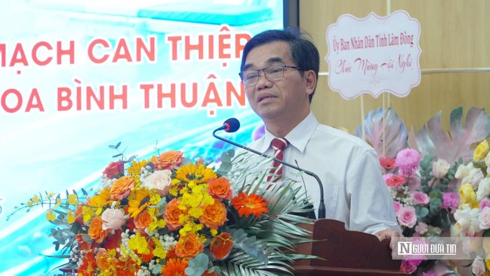 Ông Đặng Thức Anh Vũ, Phó Giám đốc Sở Y tế tỉnh Lâm Đồng.