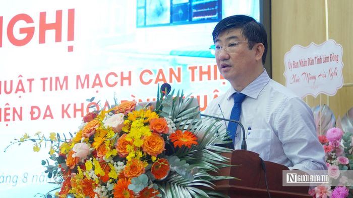 Bác sĩ chuyên khoa II Lê Huỳnh Phúc, Giám đốc Bệnh viện Đa khoa Bình Thuận.