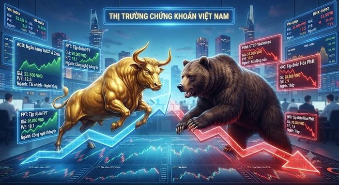 Tổng hợp báo cáo phân tích, định giá và khuyến nghị mới Các công ty chứng khoán đồng loạt đưa ra khuyến nghị trung lập và nắm giữ cho bộ ba cổ phiếu ACB, BSR và PVD trong nửa cuối 2026. từ các công ty chứng khoán lớn dành cho bộ ba cổ phiếu ACB, PVD và BSR trong nửa cuối năm 2026. Ảnh minh họa do AI tạo