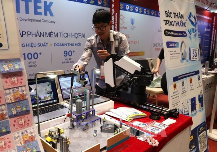 InnoEx góp phần kết nối các công ty khởi nghiệp với các nhà đầu tư. Ảnh: Hứa Chung-TTXVN 