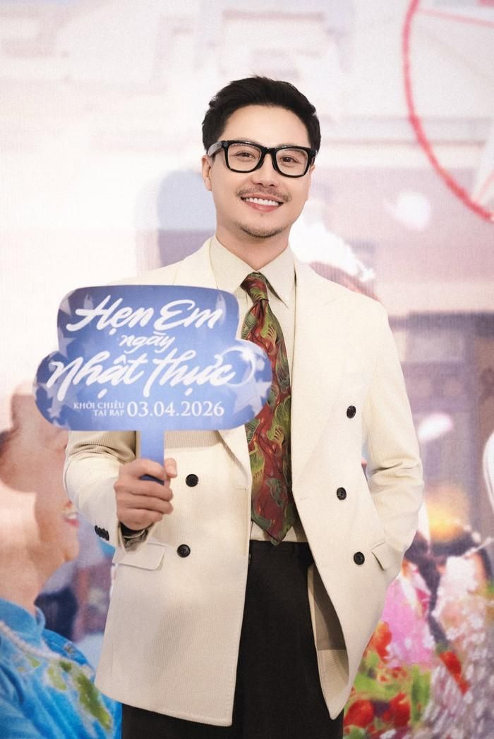Năm 2026, Thanh Sơn tái xuất màn ảnh rộng với Hẹn Em Ngày Nhật Thực. (Ảnh: FBNV)