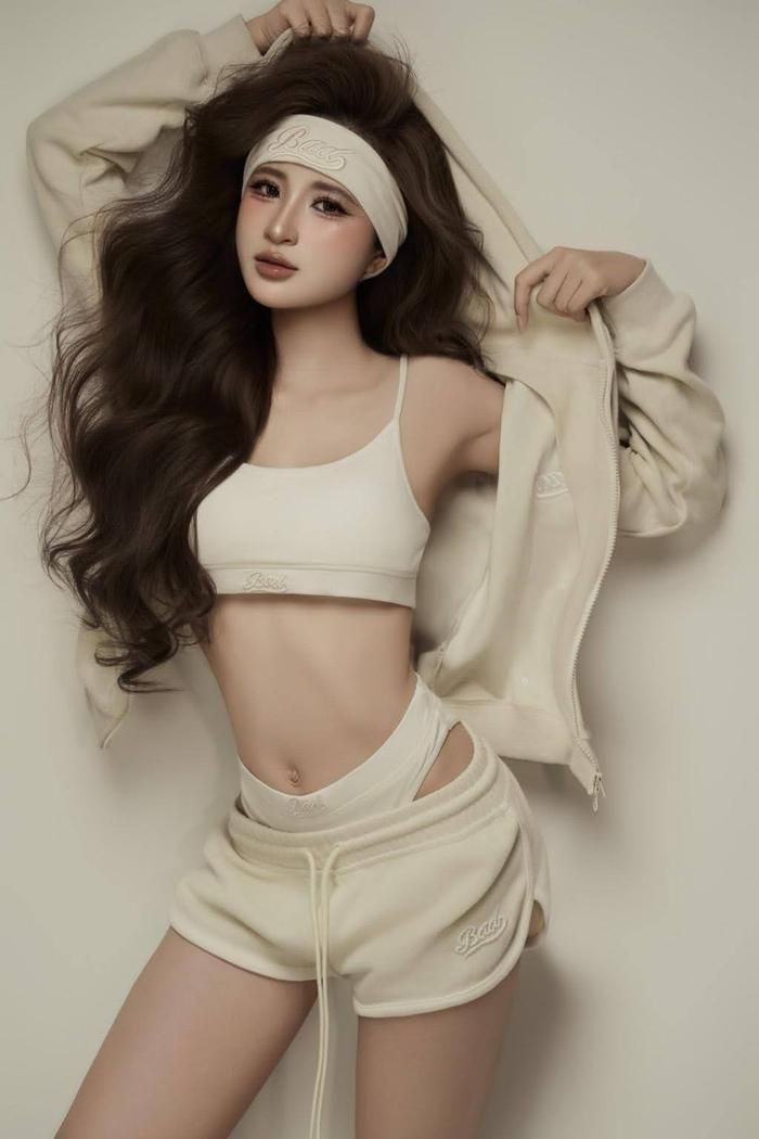 Minh Thúy năng động, khỏe khoắn trong phong cách sporty chic.