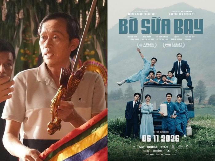 Hoài Linh bước vào cuộc đua phòng vé tháng 11/2026 khi Người được chọn ra rạp cùng ngày với Bò sữa bay.