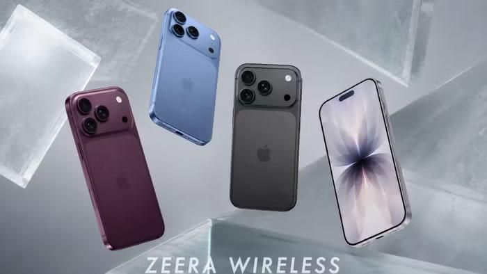 Hình ảnh phác hoạ iPhone 18 Pro Max dựa trên các tin đồn (Nguồn: Zeera Wireless)