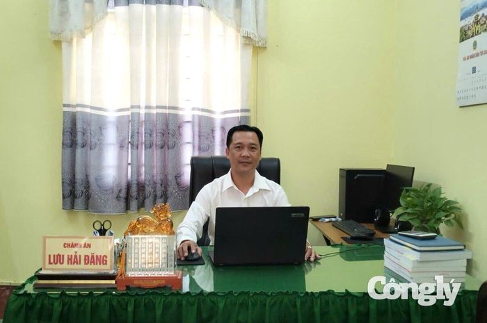 Ông Lưu Hải Đăng, Chánh án TAND khu vực 8 - Cà Mau