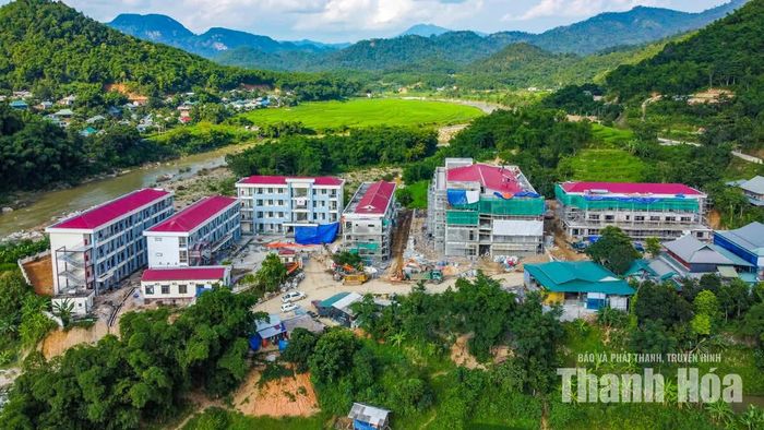 Trường Nội trú liên cấp Tiểu học và THCS Tam Thanh có tổng mức đầu tư gần 147 tỉ đồng.