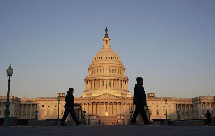 Tòa nhà Quốc hội Mỹ ở Capitol Hill, Washington DC - Ảnh: NYT.