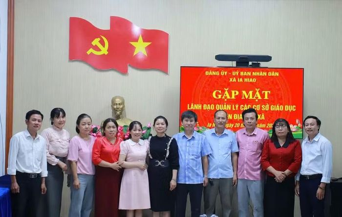 Có 8 cán bộ quản lý trường học trên địa bàn xã Ia Hiao tự nguyện xin thôi giữ chức vụ. Ảnh: N.T