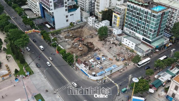 Khu đất 48-48A Trần Phú có vị trí đắc địa 2 mặt tiền.