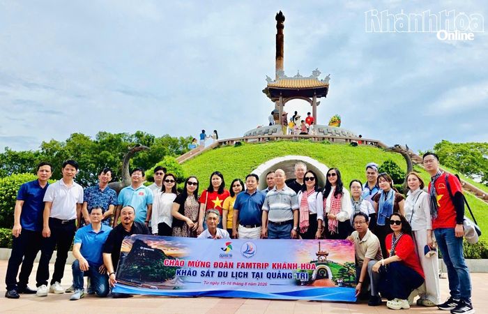 Đoàn famtrip Hiệp hội Du lịch Khánh Hòa khảo sát du lịch Quảng Trị