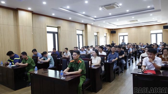 Học viên tham dự lớp tập huấn.