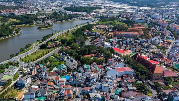 Một góc trung tâm Đà Lạt (Ảnh: Nguyễn Nghĩa)