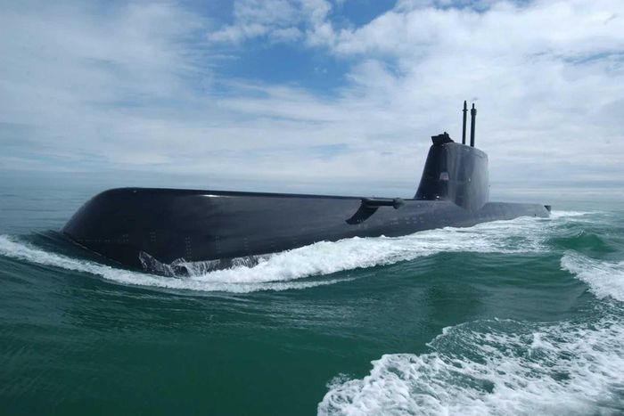 Thiết kế tàu ngầm của ThyssenKrupp Marine Systems, cơ sở cho chương trình Project 75(I) của Ấn Độ. Ảnh: TKMS