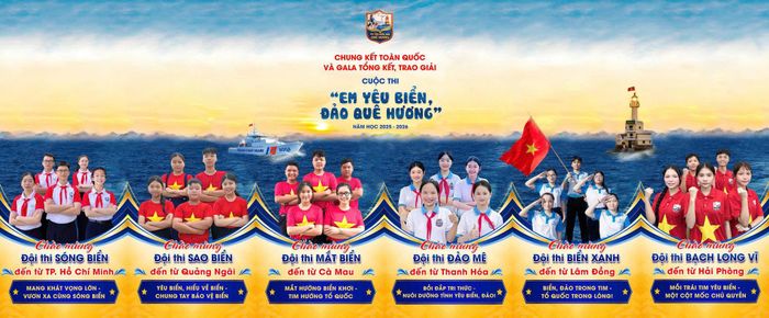 6 đội thi tham gia tranh tài trong Vòng chung kết toàn quốc sắp tới