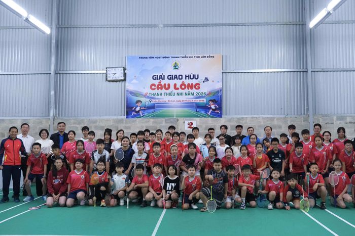 Giải đấu quy tụ gần 100 vận động viên là thanh thiếu nhi từ 6 - 14 tuổi trên địa bàn