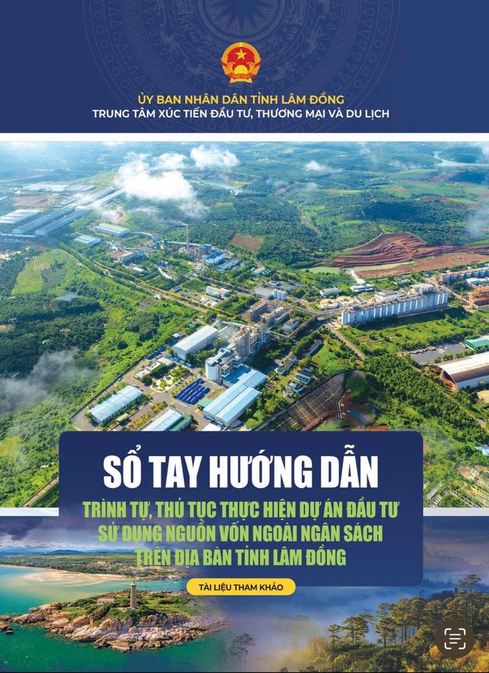 Sổ tay hướng dẫn trình tự, thủ tục thực hiện dự án đầu tư sử dụng nguồn vốn ngoài ngân sách trên địa bàn tỉnh Lâm Đồng