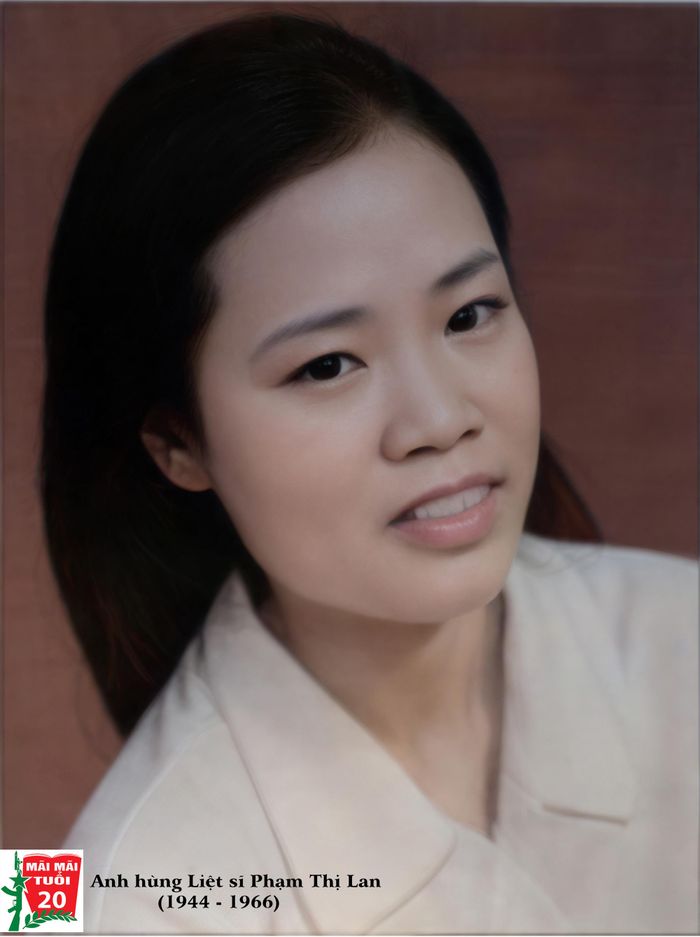 Anh hùng Liệt sĩ Phạm Thị Lan (1944 - 1966).