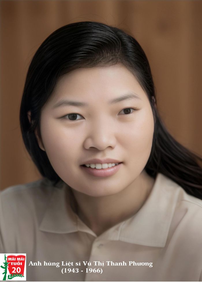 Anh hùng Liệt sĩ Vũ Thị Phương (1943 - 1966).