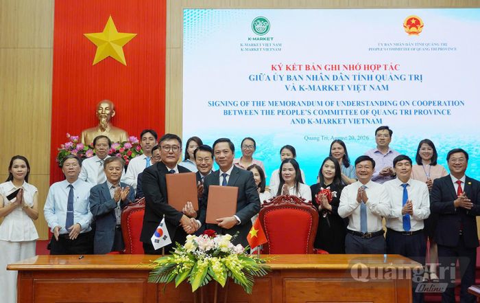 Hai bên thống nhất ký kết bản ghi nhớ hợp tác - Ảnh: LT