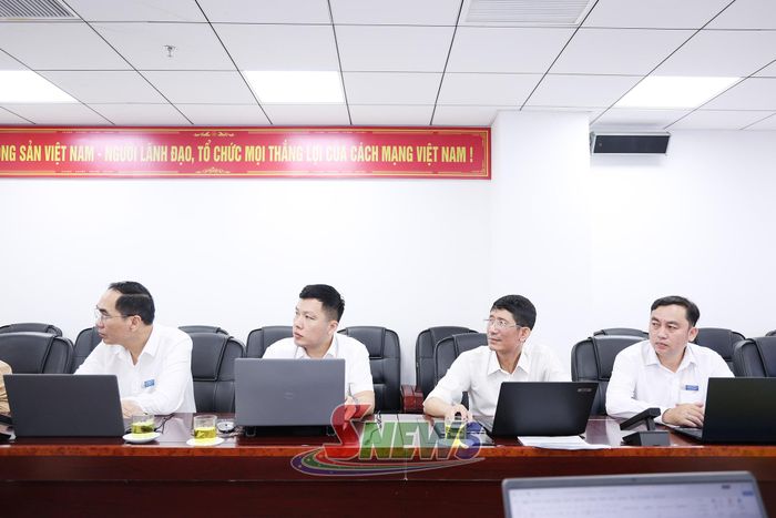 Đại biểu dự hội nghị tại điểm cầu Sở Tư pháp tỉnh