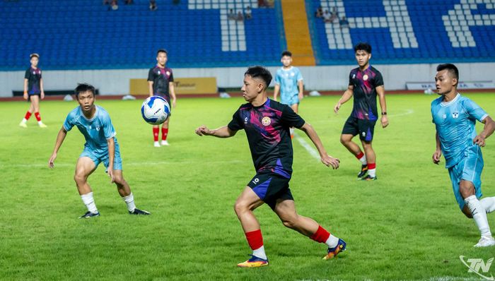 Pha bóng đẹp mắt tại trận đấu.