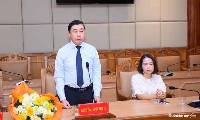  Đồng chí Nguyễn Văn Phúc phát biểu nhận nhiệm vụ.