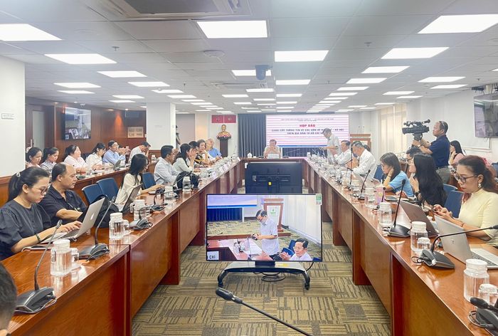 Toàn cảnh buổi họp báo. Ảnh: Bình Minh